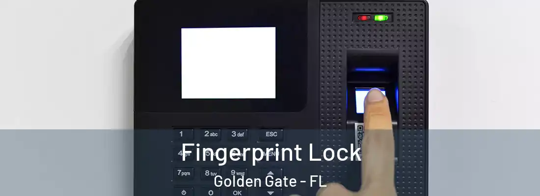 Fingerprint Lock Golden Gate - FL