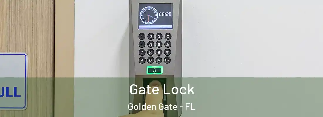 Gate Lock Golden Gate - FL