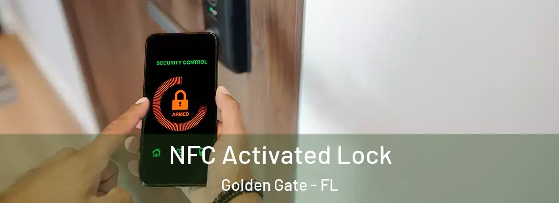 NFC Activated Lock Golden Gate - FL